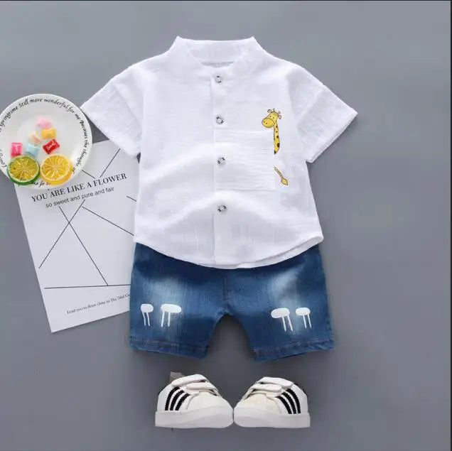 2-Delig Zomersetje – Comfortabele Top & Korte Broek