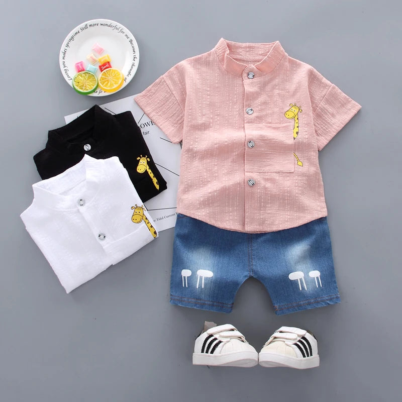 2-Delig Zomersetje – Comfortabele Top & Korte Broek