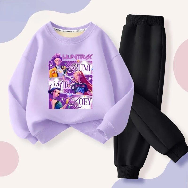 2-Delige Set Kpop - Sweater + Joggingsbroek