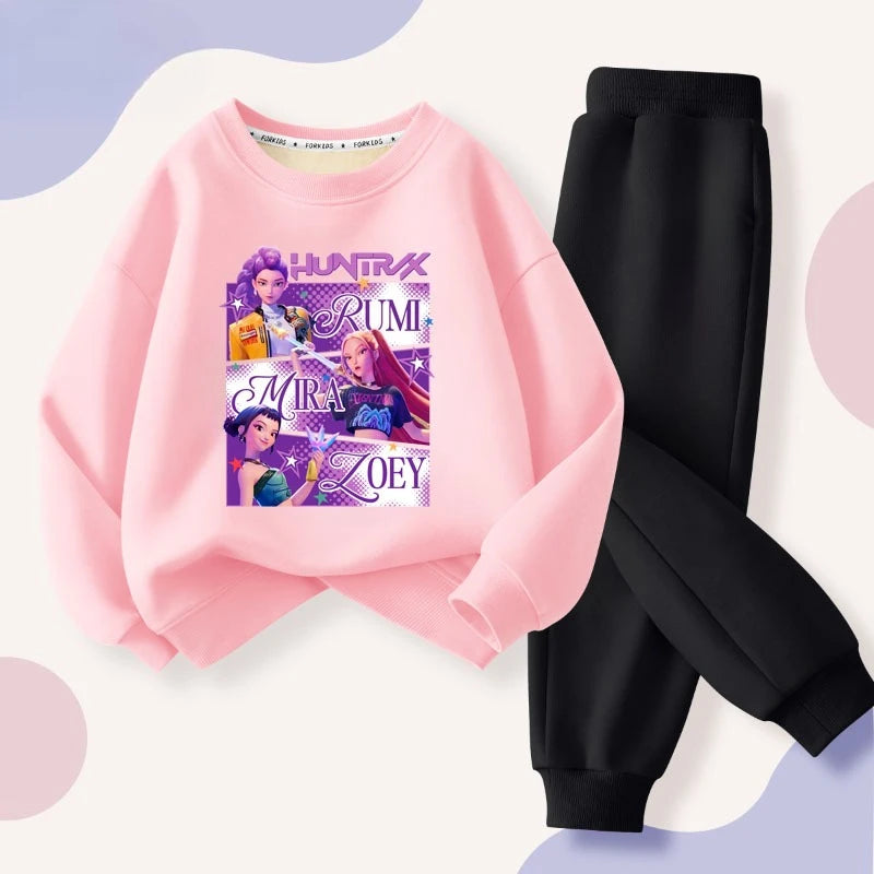 2-Delige Set Kpop - Sweater + Joggingsbroek