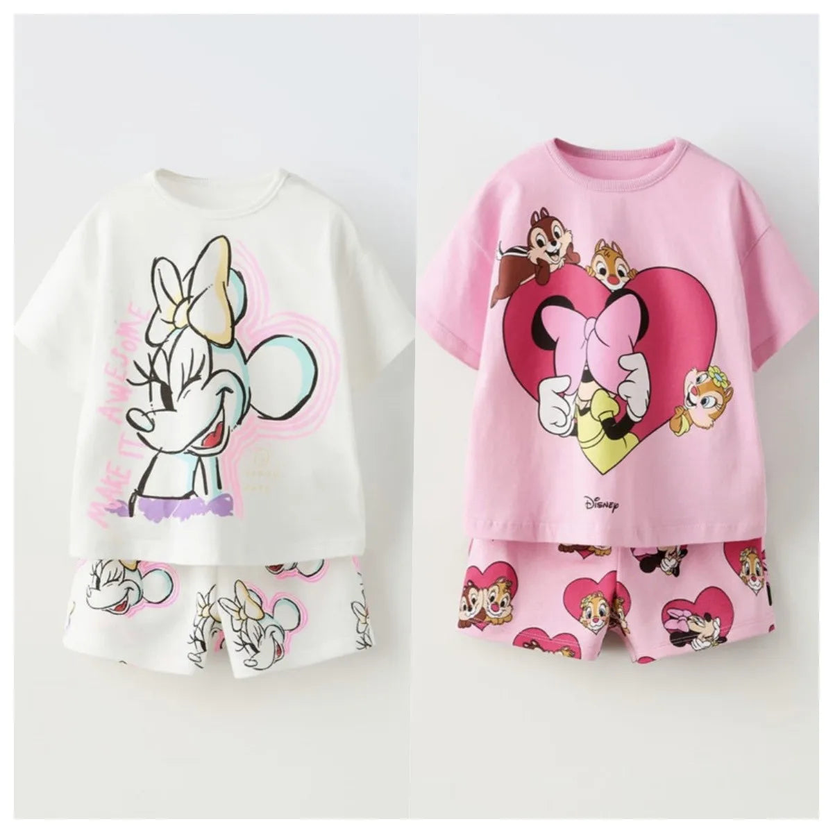 Disney Minnie Mouse Set – T-Shirt en Shorts