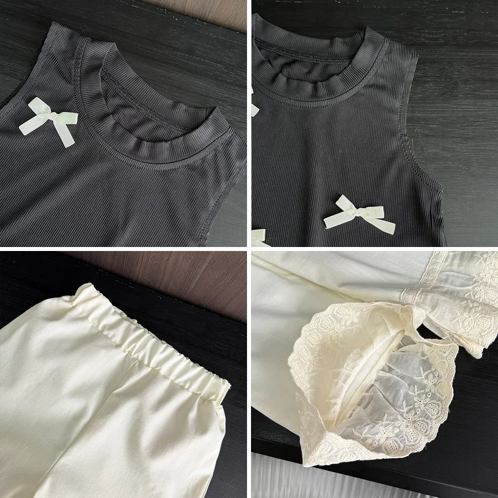 Trendy Zomerset – Shirt met Korte Mouwen en Lange Broek