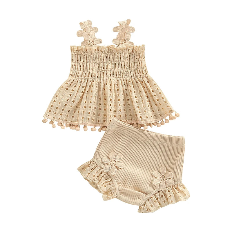 2-Delige Zomerset - Top + Shorts