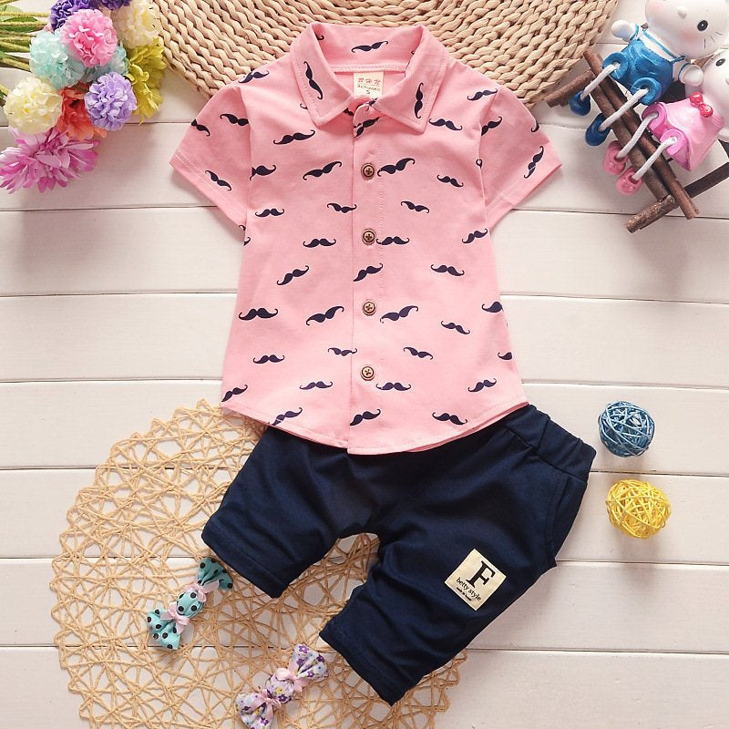 2-Delige Stijlvolle Set - Hemd + Broek