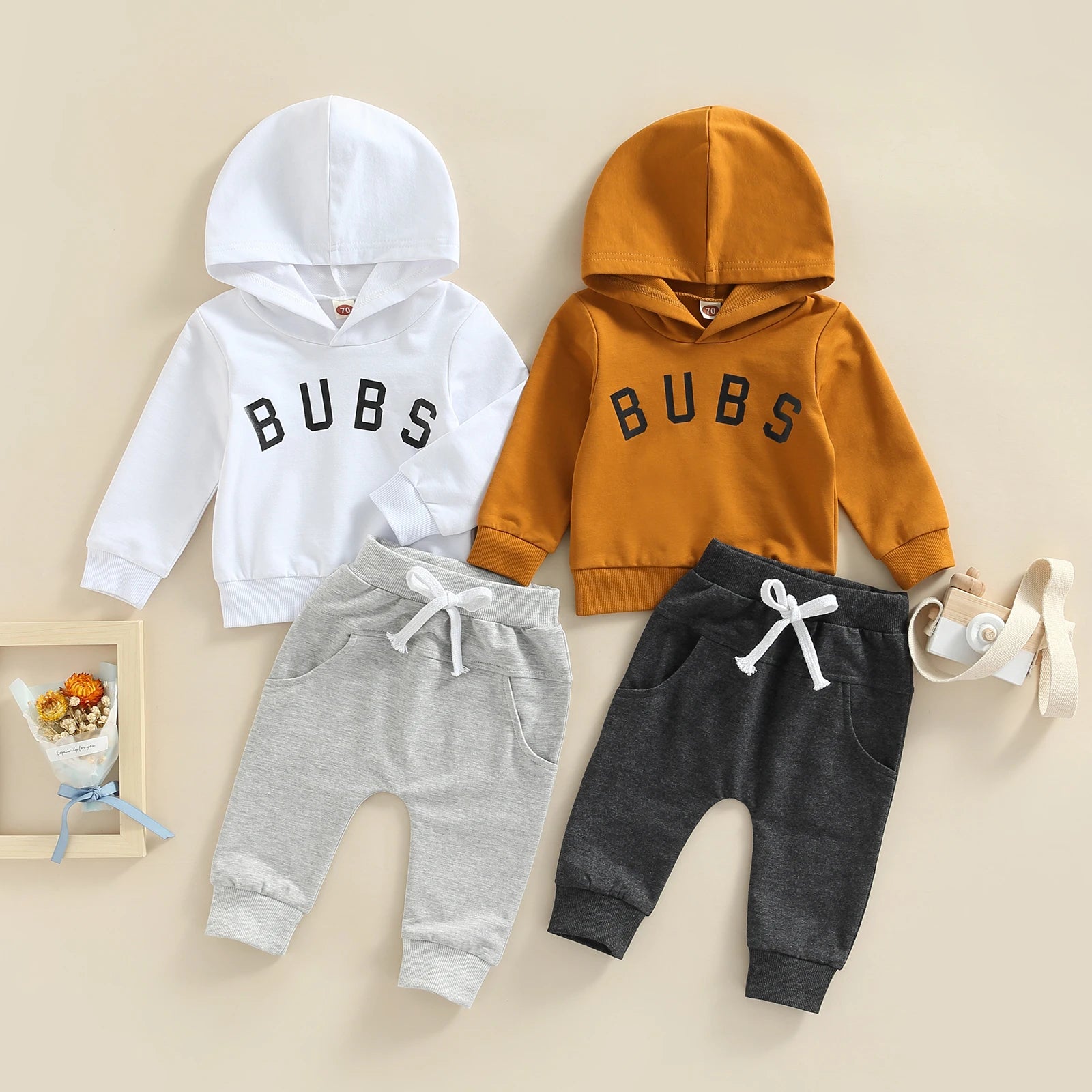 2-Delige set ''BUBS'' - Hoodie met Joggingsbroek