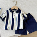 2-Delige Zomerset – Polo / T-shirt met Korte Mouwen &amp; Korte Broek