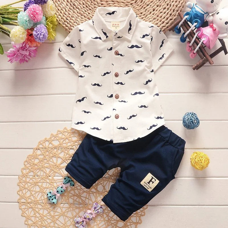 2-Delige Stijlvolle Set - Hemd + Broek