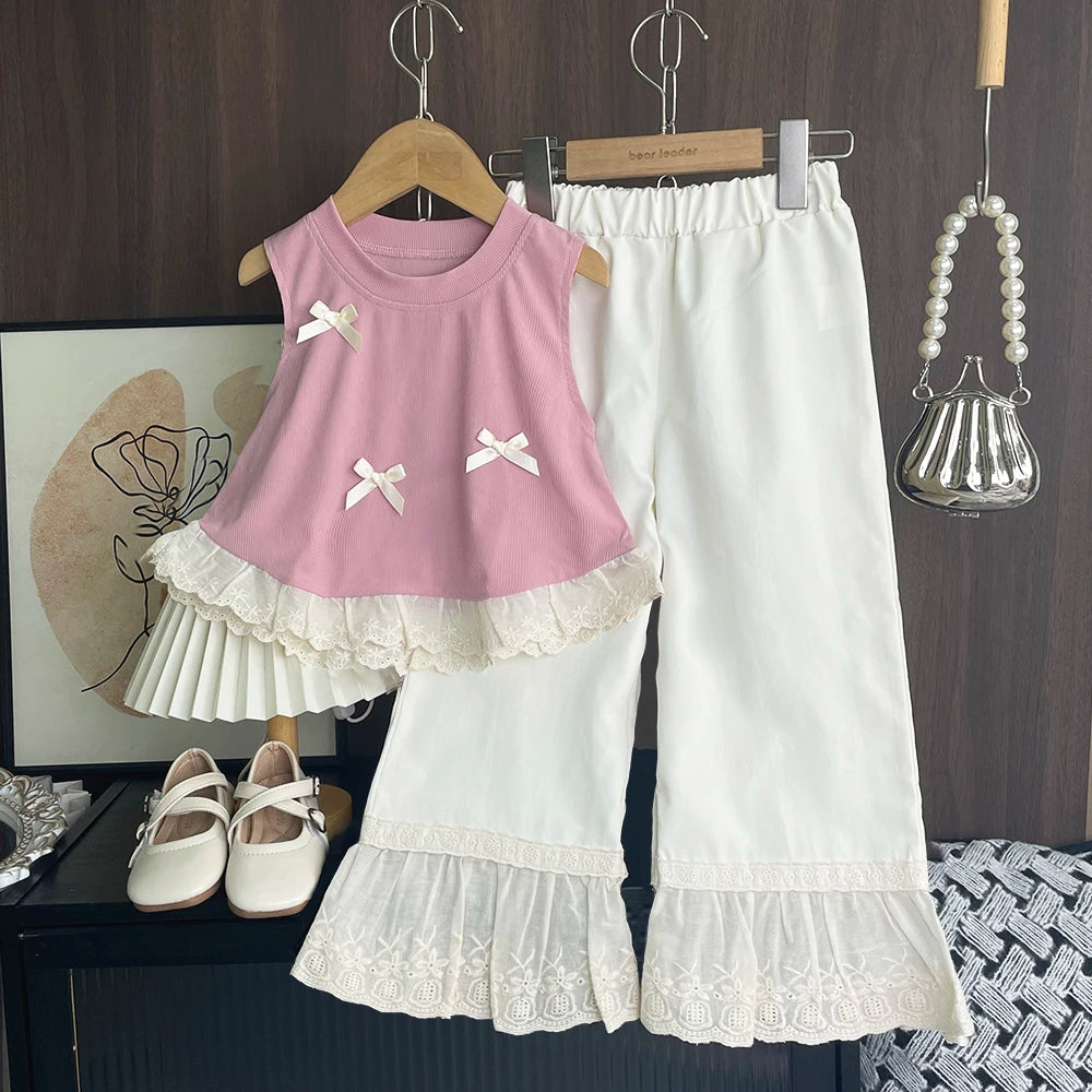 Trendy Zomerset – Shirt met Korte Mouwen en Lange Broek