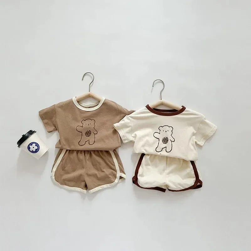 2-Delige Set Beertje - T-Shirt + Broekje