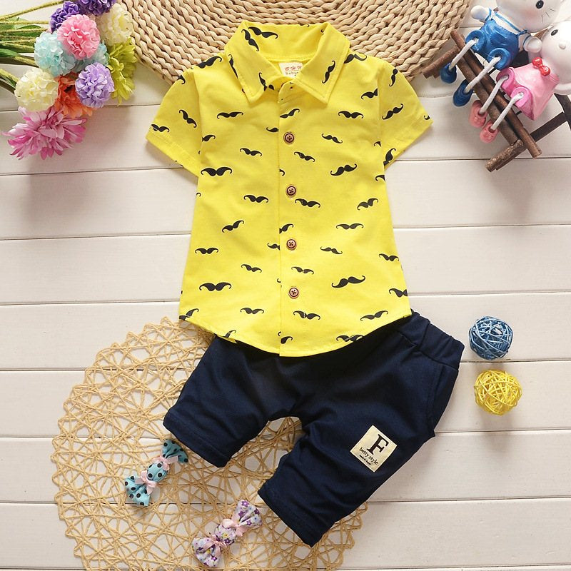 2-Delige Stijlvolle Set - Hemd + Broek