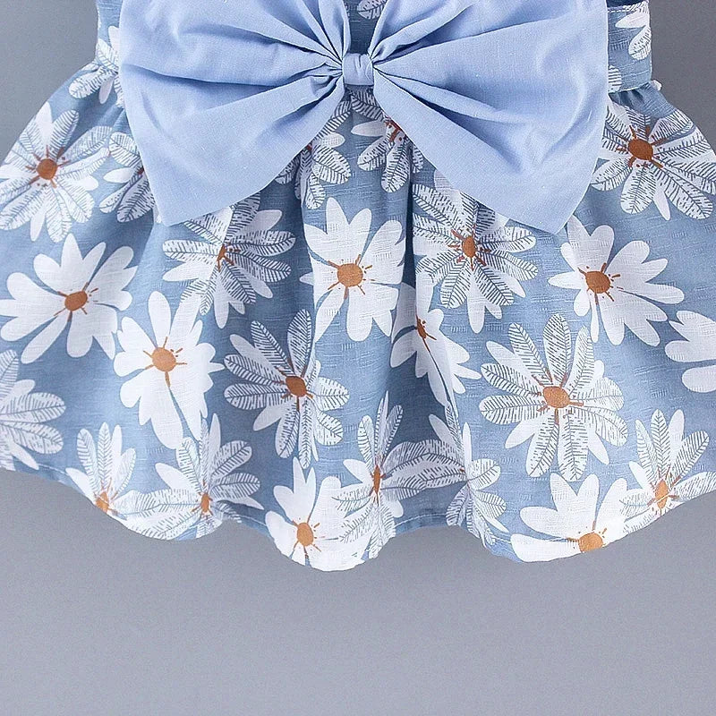 Zomerjurk Bloemen + Strik
