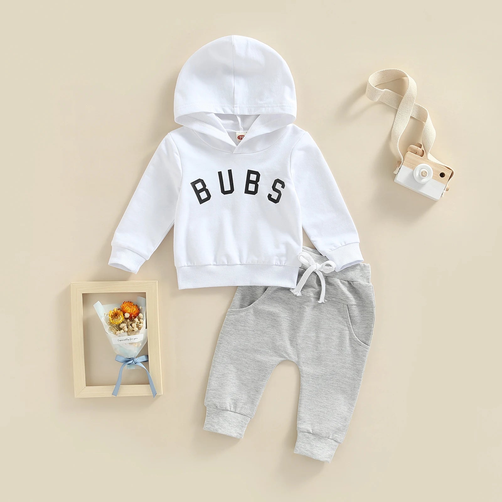 2-Delige set ''BUBS'' - Hoodie met Joggingsbroek